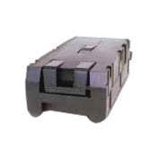 Eaton ASY-0529 UPS battery module showing multiple black rectangular batteries connected together