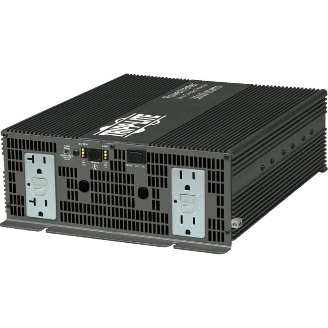 Eaton PV3000GFCI PowerVerter Plus heavy-duty inverter with four GFCI outlets, 3000W capacity, for reliable power conversion.