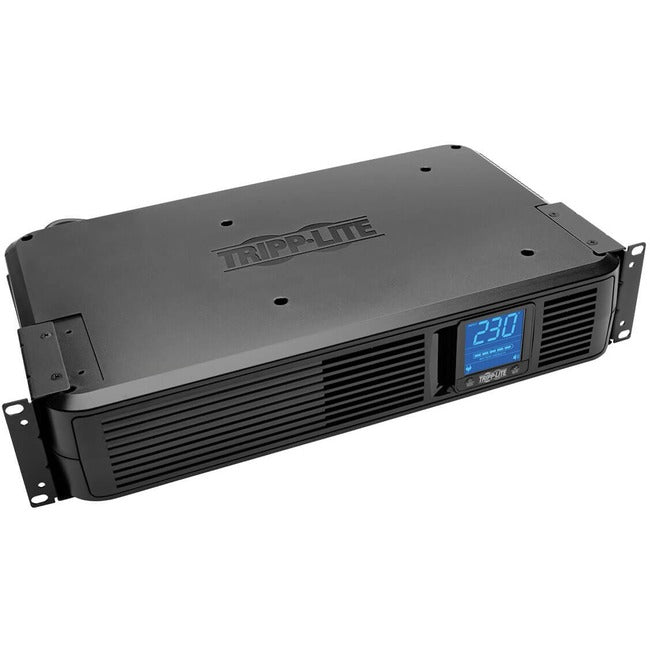 Eaton SMX1500LCD Tripp Lite 1500VA line-interactive UPS with LCD display, 8 C13 outlets, USB, DB9, 2U rack/tower design