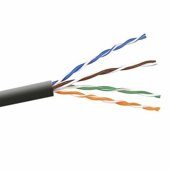 Belkin International INC A7J704-1000-BLK Belkin FastCAT 6 UTP Bulk Cable (Bare wire)