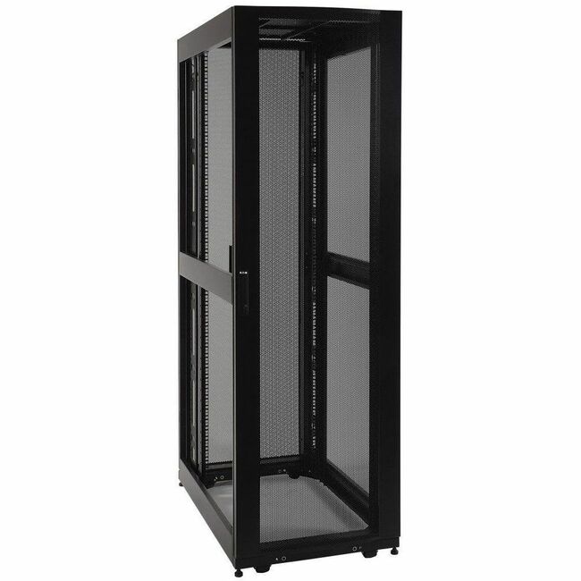 Eaton SR48UBEXP Tripp Lite Series 48U SmartRack Standard-Depth Rack Enclosure Cabinet - side panels not included