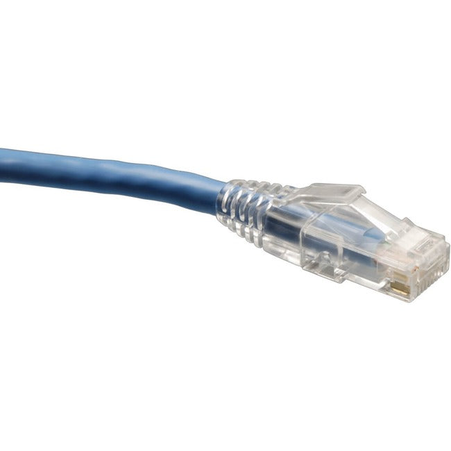 Eaton N202-075-BL Tripp Lite by Eaton Cat6 Gigabit Solid Conductor Snagless UTP Ethernet Cable (RJ45 M/M) PoE Blue 75 ft. (22.86 m)