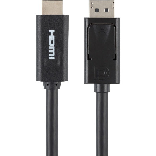 Belkin International INC F2CD001B06-E Belkin DisplayPort to HDMI Cable - 2m/6.6ft - 4K - M/M - Black