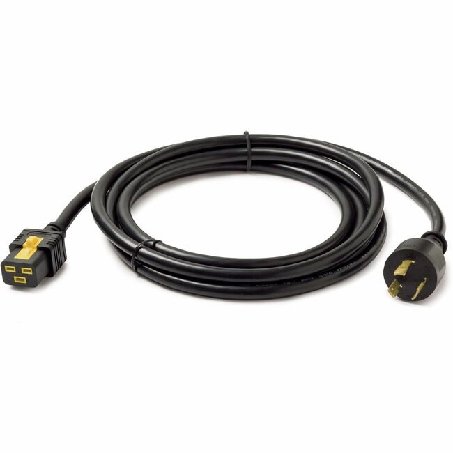 APC BY Schneider Electric AP8753 APC NetShelter Power Cord, Locking, IEC C19 to NEMA L6-20P, 3.0m