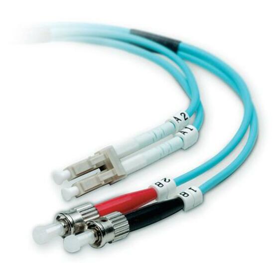 Belkin International INC LCLC625-03M-TAA Belkin LCLC625-03M-TAA Fiber Optic Duplex Patch Cable