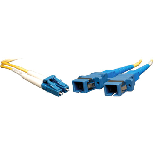 Eaton N458-001-9 Tripp Lite Series Duplex Singlemode 9/125 Fiber Adapter (LC-SC M/F) 1 ft. (0.31 m)