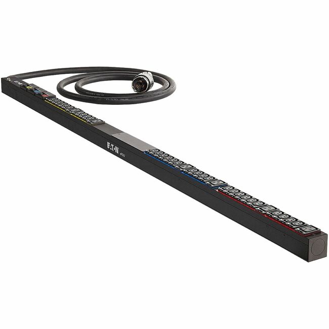 Eaton PW103BA1U405 Basic PDU 1U rackmount power distribution unit with C13 outlets, 3.33 kW, 100-240V, 16A C20 input, single-phase