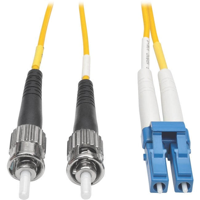 Eaton N368-15M Tripp Lite by Eaton 15M Duplex Singlemode 9/125 Fiber Optic Patch Cable LC/ST 50' 50ft 15 Meter