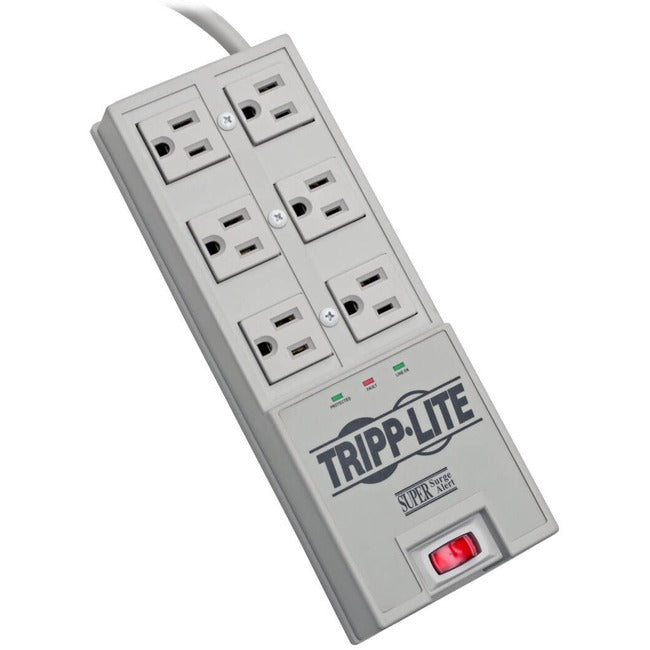 Eaton TR-6 Tripp Lite Series Protect It! 6-Outlet Surge Protector, 6 ft. (1.83 m) Cord, 2420 Joules