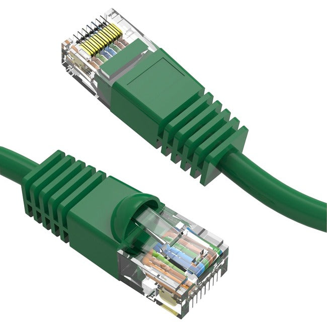 Axiom C6MB-N75-AX 75FT CAT6 550mhz Patch Cable Molded Boot (Green)