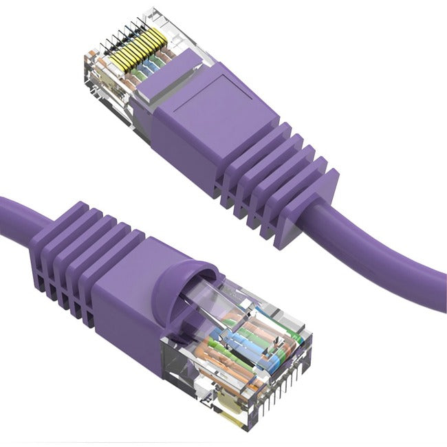 Axiom C6MB-P100-AX 100FT CAT6 550mhz Patch Cable Molded Boot (Purple)