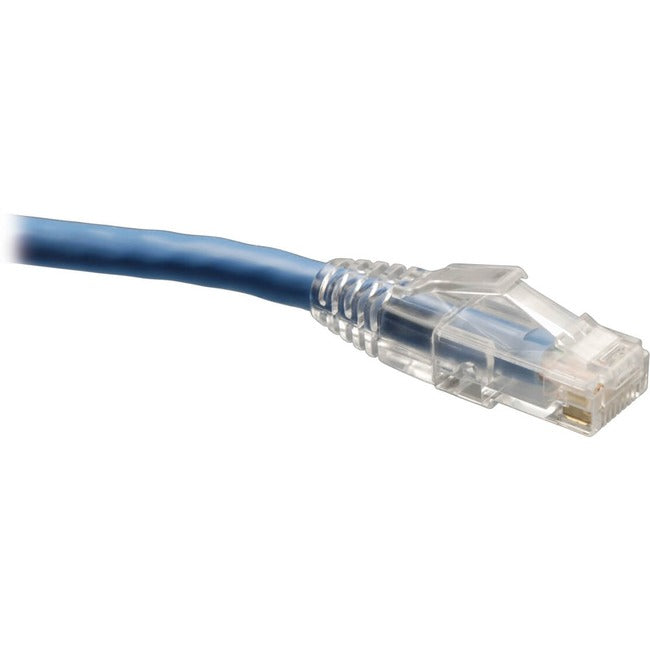 Eaton N202-125-BL Tripp Lite Series Cat6 Gigabit Solid Conductor Snagless UTP Ethernet Cable (RJ45 M/M), PoE, Blue, 125 ft. (38.1 m)