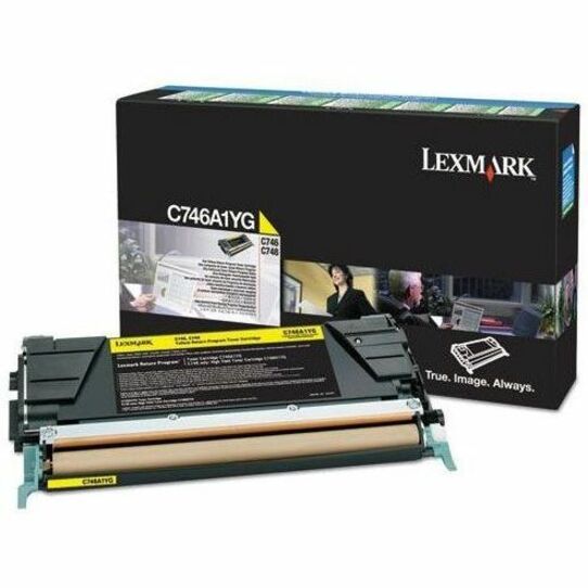 Lexmark C746A1YG Toner Cartridge