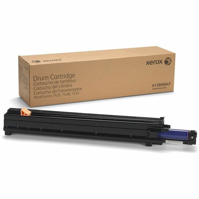 Xerox 013R00657 Black Drum Cartridge, Long Life Maintenance Item