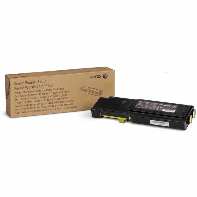 Xerox 106R02243 Genuine Phaser™ 6600, WorkCentre™ 6605 Yellow Toner Cartridge