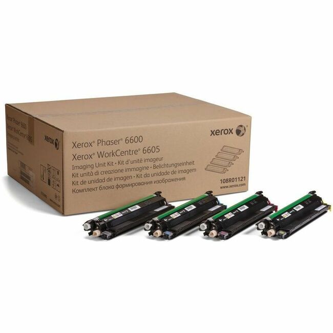 Xerox 108R01121 Imaging Unit For The Phaser WorkCentre 6600/6605/6655 & Drum Cartridge For The VersaLink C400/C405, 60K Pages