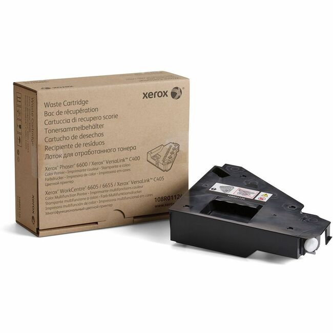 Xerox 108R01124 Waste Cartridge For Phaser WorkCentre 6600/6605/6655 & VersaLink C400/C405. 30K Pages