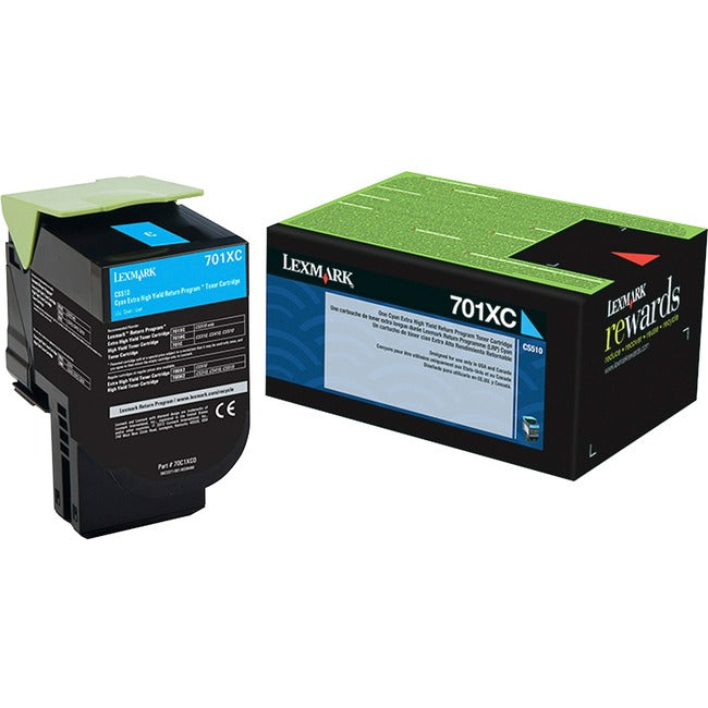 Lexmark 70C1XC0 Unison 701XC Toner Cartridge