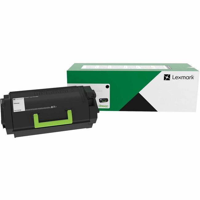 Lexmark 52D0H0G 52X Original High Yield Laser Toner Cartridge - Black - 1 Each
