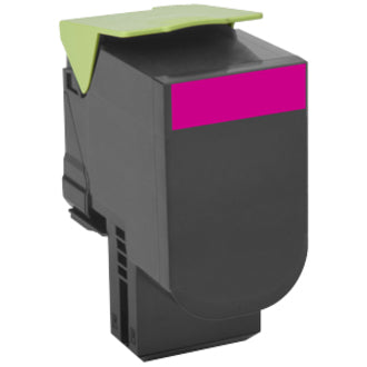 Lexmark 80C0SMG Original Standard Yield Laser Toner Cartridge - Magenta - 1 Each