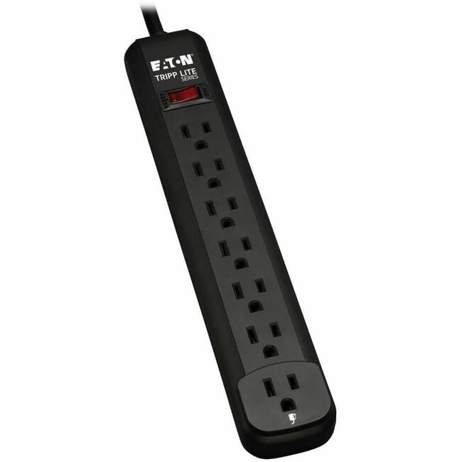 Eaton PS712B Tripp Lite by Eaton Power It! 7-Outlet Power Strip 12 ft. (3.66 m) Cord Black Housing