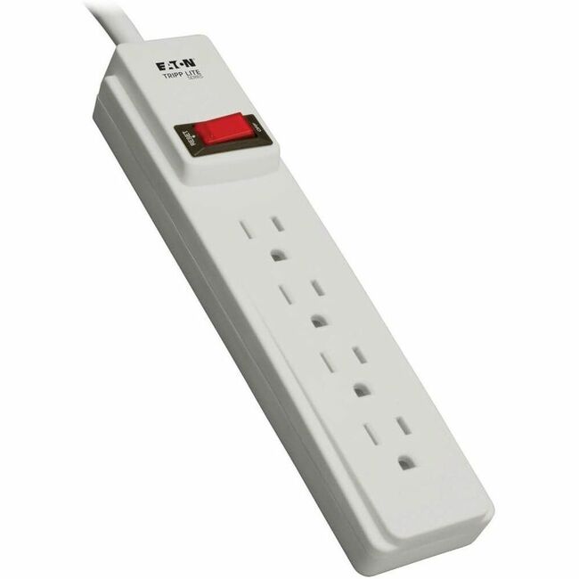 Eaton PS410 Tripp Lite Series Power It! 4-Outlet Power Strip, 10 ft. (3.05 m) Cord