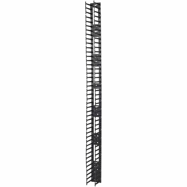 APC BY Schneider Electric AR7585 APC NetShelter Cable Management, Vertical Cable Manager, for NetShelter SX 750mm Wide 45U, Set of 2, 97 x 1981 x 160 mm
