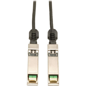 Eaton N280-03M-BK Tripp Lite by Eaton SFP+ 10Gbase-CU Passive Twinax Copper Cable SFP-H10GB-CU3M Compatible Black 3M (9.84 ft.)