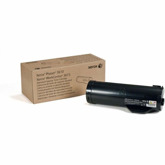 Xerox 106R02720 Genuine Phaser&reg; 3610, WorkCentre&reg; 3615 Black Standard capacity Toner Cartridge (5900 Pages) - 106R02720