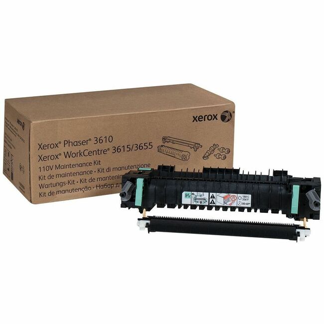 Xerox 115R00084 110V Fuser Maintenance Kit Phaser 3610/WorkCentre 3615 (includes 110V Fuser, Bias Transfer Roller), Long Life Item, Typically Not Required