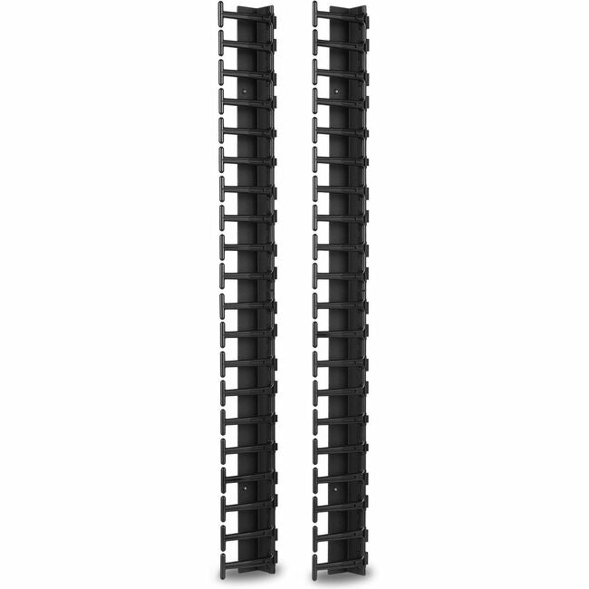 APC BY Schneider Electric AR7721 APC NetShelter Cable Management, Vertical Cable Manager, for NetShelter SX 600mm Wide 42U, Set of 2, 107 x 889 x 45 mm