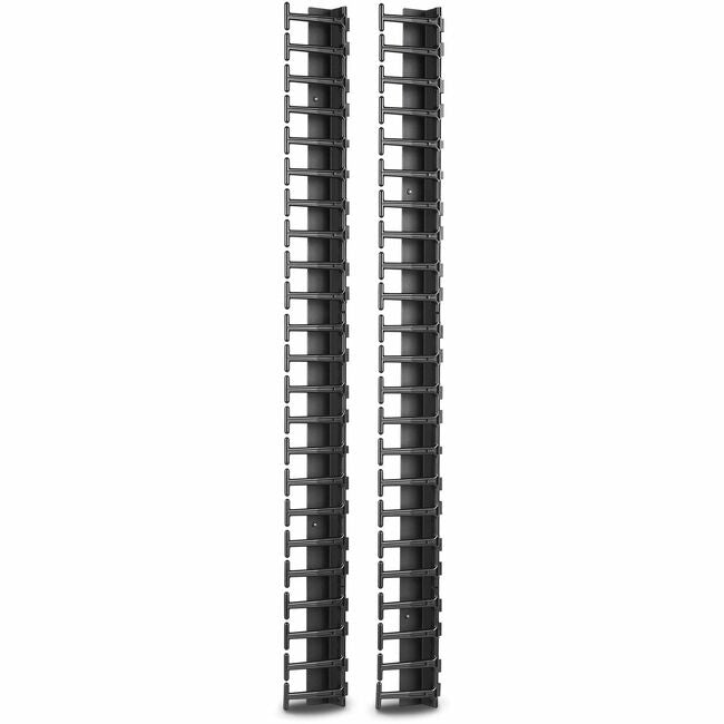 APC BY Schneider Electric AR7723 APC NetShelter Cable Management, Vertical Cable Manager, for NetShelter SX 600mm Wide 48U, Set of 2, 107 x 2045 x 45 mm