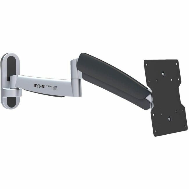 Eaton DWM1742S Tripp Lite Series Swivel/Tilt Wall Mount for 17˘ to 42˘ TVs and Monitors, 180&deg; Swivel, -15&deg; to +15&deg; Tilt, -3&deg; to +3&deg; Screen Adjustment