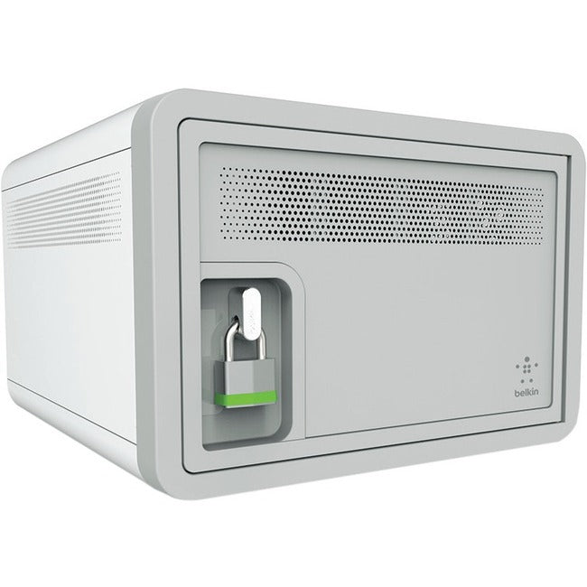 Belkin International INC B2B117 Belkin B2B117 Secure and Charge Station with Surge-Protected Power Source for All iPad Generations (Including iPad Pro), Samsung Galaxy, Chromebook, e-Readers, and Laptops Up to 13-Inch, Designed for School, Classroom 