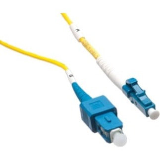 Axiom LCSCSS9Y-12M-AX LC/SC Singlemode Simplex OS2 9/125 Fiber Optic Cable 12m