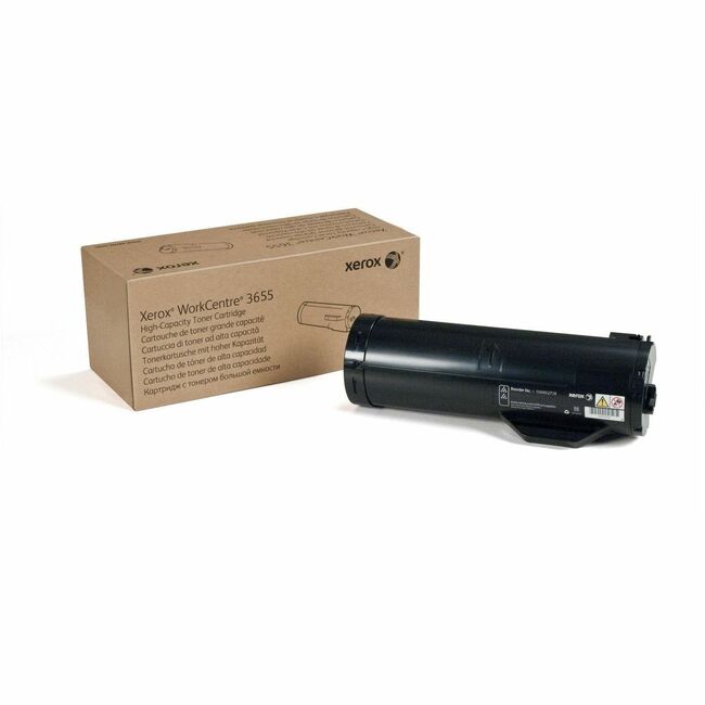 Xerox 106R02738 Genuine WorkCentre&reg; 3655/3655i Black High capacity Toner Cartridge (14400 Pages) - 106R02738