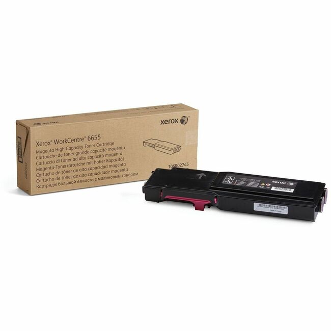 Xerox 106R02745 Genuine WorkCentre&reg; 6655/6655i Magenta High capacity Toner Cartridge (7500 Pages) - 106R02745