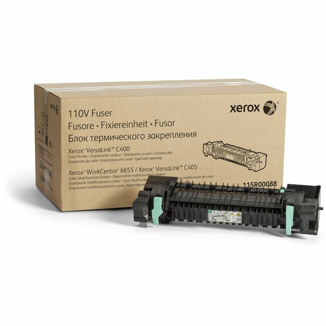 Xerox 115R00088 WorkCentre 6655 & VersaLink C400/C405, Fuser Assembly 110v, 100K Life(long Life Item, Typically No Required)