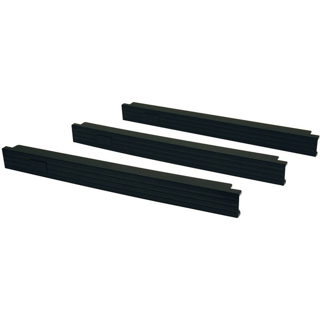 Eaton SR1UPANEL200 Tripp Lite SmartRack 1U blanking panel kit, 200 pieces, tool-less mounting for server rack airflow management.