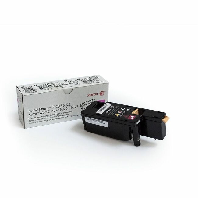 Xerox 106R02757 Genuine Phaser&reg; 6020/6022, WorkCentre&reg; 6025/6027 Magenta Standard capacity Toner Cartridge (1000 Pages) - 106R02757