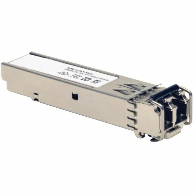 Eaton Tripp Lite Cisco-compatible GLC-SX-MMD 1000Base-SX SFP transceiver module with LC connector, multimode, 850nm, 550M distance