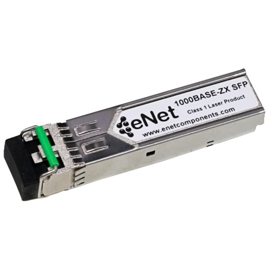 Enet Solutions, Inc. J4860C-ENC HP Compatible J4860C - Functionally Identical 1000BASE-ZX SFP - Procurve 1550nm Duplex LC Connector