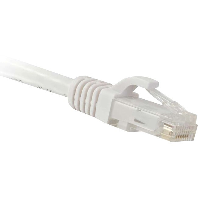 Enet Solutions, Inc. C6-WH-25-ENC ENET Cat6 White 25 Foot Patch Cable with Snagless Molded Boot (UTP) High-Quality Network Patch Cable RJ45 to RJ45 - 25Ft