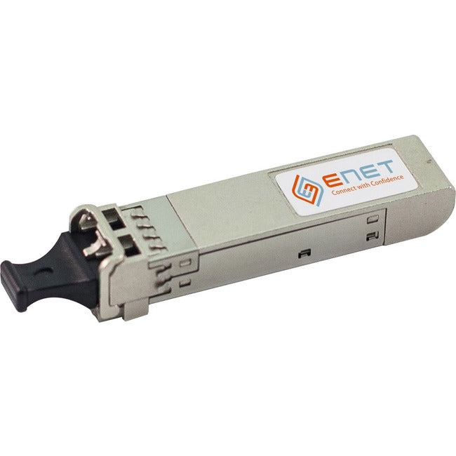 Enet Solutions, Inc. SFP-10G-ZR-ENC ENET Cisco Compatible SFP-10G-ZR TAA Compliant Functionally Identical 10GBASE-ZR SFP+ 1550nm Duplex LC Connector
