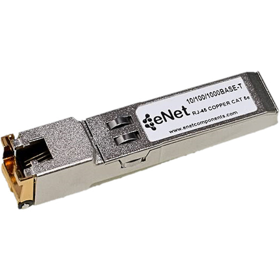 Enet Solutions, Inc. EX-SFP-1GE-T-ENC ENET Juniper Compatible EX-SFP-1GE-T TAA Compliant Functionally Identical 10/100/1000BASE-T SFP N/A RJ45 Connector