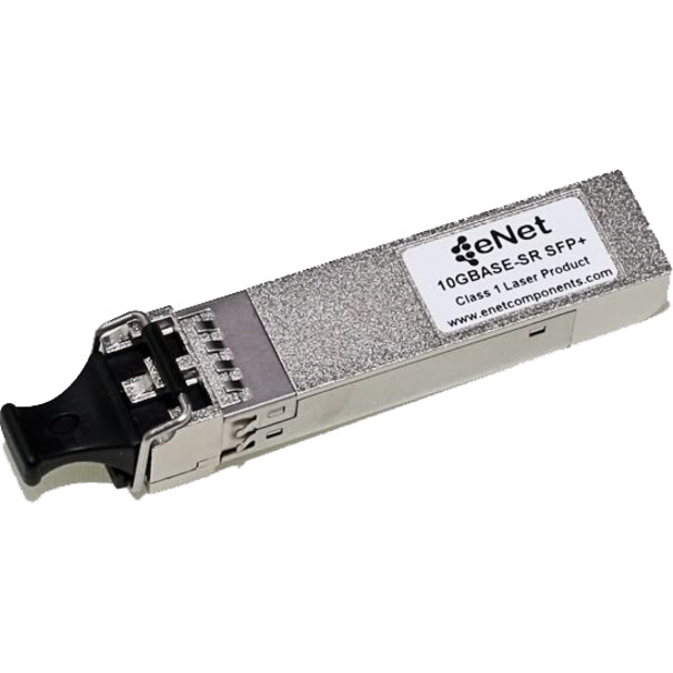 Enet Solutions, Inc. 10G-SFPP-SR-ENC ENET Ruckus (Formerly Brocade) Compatible 10G-SFPP-SR TAA Compliant Functionally Identical 10GBASE-SR SFP+ 850nm Duplex LC Connector