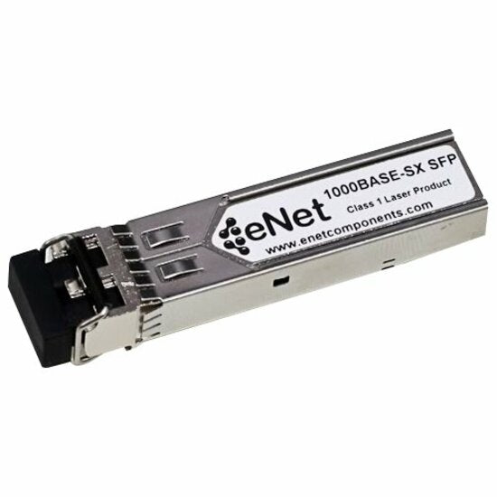 Enet Solutions, Inc. AT-SPSX-ENC ENET Allied Telesis Compatible AT-SPSX TAA Compliant Functionally Identical 1000BASE-SX SFP 850nm Duplex LC Connector