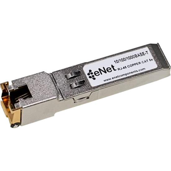 Enet Solutions, Inc. AT-SPTX-ENC ENET Allied Telesis Compatible AT-SPTX TAA Compliant Functionally Identical 10/100/1000BASE-T SFP N/A RJ45 Connector