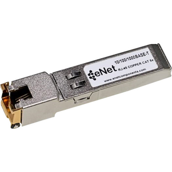 Enet Solutions, Inc. GP-SFP2-1T-ENC ENET Dell/Force 10 Compatible GP-SFP2-1T TAA Compliant Functionally Identical 10/100/1000BASE-T SFP N/A RJ45 Connector