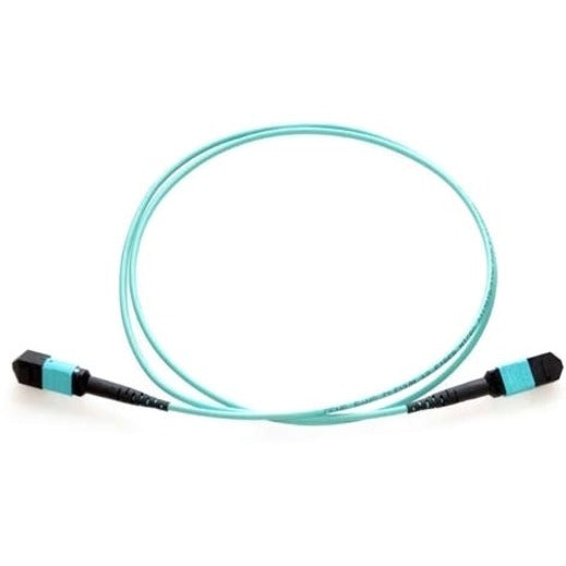 Axiom MPOFFOM31M-AX MPO Female to MPO Female Multimode OM3 50/125 Fiber Optic Cable - 1m